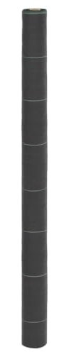 Homgoday Membrana antimalezas negra 1,5 x 100 m de polipropileno, tela antimaleza para jardín, tela para huerto antimalezas i