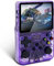 R36S Handheld Game Console – 64GB TF Card | 17,000+ Retro Games | 3.5-Inch IPS HD MIPI Screen | Quad-Core Processor | Open-Source Linux | Portable Video Game Player with 8-Hour Battery Life | (Purple)