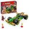 LEGO NINJAGO Lloyds Actionflitzer - Auto Bauspielzeug mit 2 Minifiguren für Rollenspiele, baubares Spielzeugauto für Kinder - Geschenk für Jungen und Mädchen ab 7 Jahren 71828