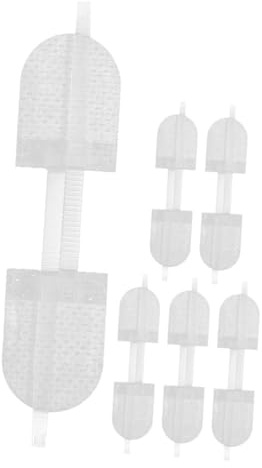 Anneome 6 Piezas Parche De Sutura Rápida Vendajes Pequeños Tiras Para Cerrar Heridas Kit De Vendajes Protección De Dedos y Nudillos Para Pulgar Banda Para Cerrar Heridas Cremallera