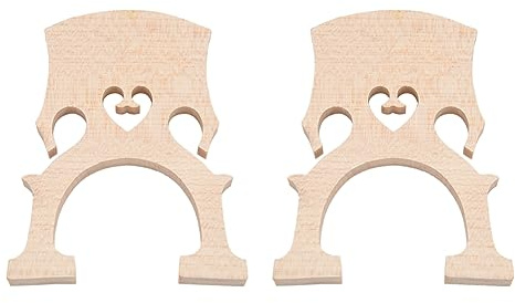 Tacdas 2X Puente de Violonchelo Profesional para Violonchelo de Tamano 3/4 Material de Arce Exquisito