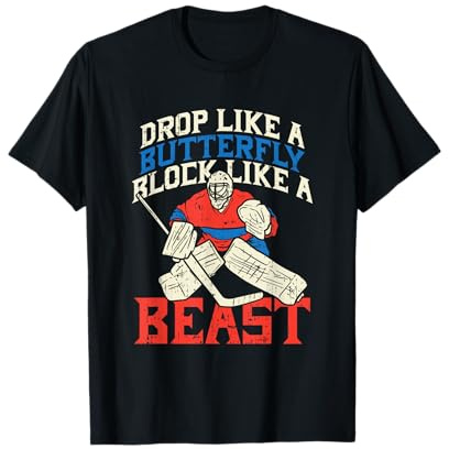 Maglia Portiere Portiere di Hockey su Ghiaccio Portiere Maglietta
