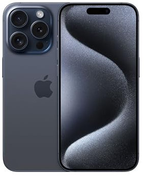 Apple iPhone 15 Pro (1 TB) - Blaues Titan (Generalüberholt)