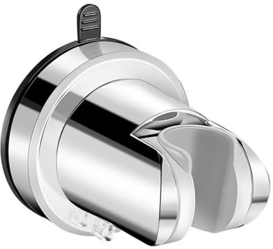 JIANHY Suction Cup Shower Head Holder Universal Adjustable Shower Head Bracket Wall Mounted Handheld Shower Holder for Bathroom