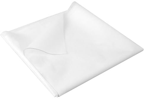Bügelvlies Weiß 200 x 100 cm Aufbügelbarer Einlagestoff Leichtes Gewicht Einseitig Vlies Vliesstoff für Bügelfalten, Nähhandwerk, Verstärkte Bekleidung (Dicker Stil)