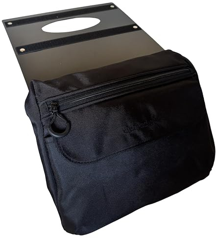 CushPocket Large Under-Cushion Wheelchair Bag – Easy-Reach Storage That Stays Out of the Way, Fits Manual & Electric Wheelchairs (Logo Embroidered in Black)