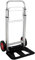 Folding Sack Truck with 90 kg Capacity, Aluminium Folding Trolley on Wheels, Extendable Handle Hand Truck, Compact and Portable Design, Lightweight Black Folding Dolly for Easy Transport and Storage