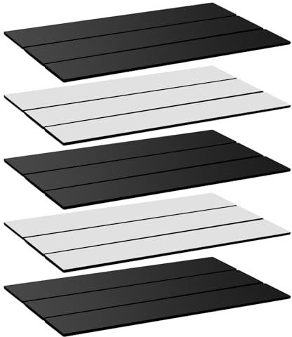 DAVIDJAMESCLARKE 15 stycken magnetremsor självhäftande stark, 15 cm x 25 mm x 2 mm magnetband för limning, magnetsjälvhäftande remsor för skåp kök