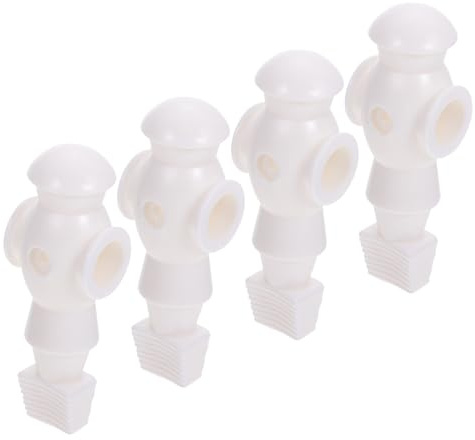 BEBEMOKO 4 Piezas Muñecos Repuesto Futbolín Mecánicos Jugadores para Máquina de Fútbol de Mesa Figuras Deportivas para Recreativo Fácil de Instalar