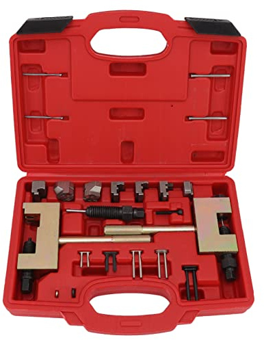 XTevu Attrezzo per Catena di Distribuzione, Installatore Catena Motore, Kit Rivetto Albero a Camme, Compatibile con Mercedes M271 M272 M273, Set di Attrezzi per Rimozione Catena