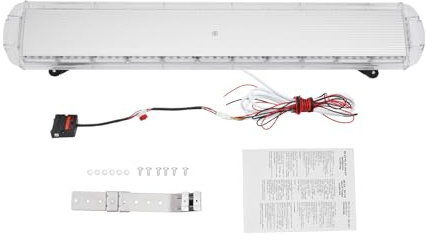 AVRONBZ 96 tiras de advertencia LED giratorias para remolques, barra de luz de advertencia de alta visibilidad para camiones y vehículos