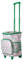 Rice Einkaufstrolley, isoliert, Rosa / Grün, Maße: 38 x 26 x 30 cm, Fassungsvermögen: 22 l