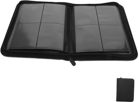 CIYODO Sammelkartenalbum Aus Stabilem Material Kartenhalter Für Spielkarten Und Sammelkarten Kartensammelbuch Zum Aufbewahren Und Ordnen Kartenalbum Für Kartenliebhaber Und Ausstellung