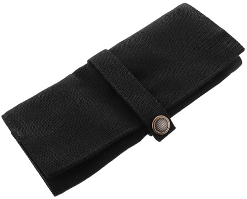 YOSADIER Estuche de Transporte para Relojes Enrollable de Lona con diseño Elegante y Ahorro de Espacio, Ideal para Viajes Cortos y Largos, Capacidad para Cinco Relojes