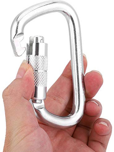 40kN Karabiner,Clip Set Heavy Duty Caribeaners for Camping Hängematten Wandern (Größe : 1pcs)