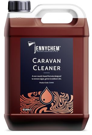 Concentrated Motorhome & Caravan Cleaner (5L) - Campervan Cleaner - Algae and Caravan Black Streak Remover on All Caravan Surfaces
