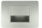 LEDLUX SD60033-3 Luce Led Segnapasso 220V 1,6W Per Scatola Cassette 503 IP20 Placca Compatibile Con Bticino Matix (SILVER, 3500K)