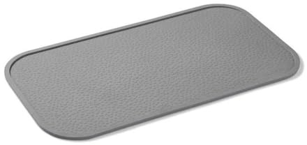 WOLTERS Napfunterlage Rainbow 55 x 30 cm versch. Farben, Farbe: dunkelgrau