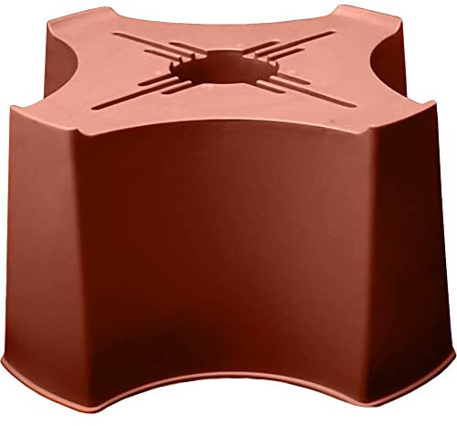 Water Butt Stand Sturdy Strong Stand Suitable for 200L 210L & 250L Shaped Garden Waterbutt or Barrel - Terracotta