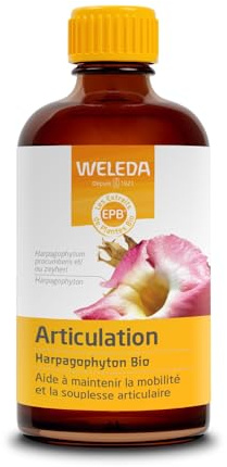 WELEDA EPB® Harpagophyton Bio – Complément Alimentaire Articulation, Harpagophytum pour Mobilité et Souplesse articulaire, Complément Alimentaire Vegan, Certifié BIO AB, Godet Doseur, 100ml
