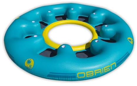 O'Brien 8 Person Floating Party Lounge for Pools, Lakes and Rivers