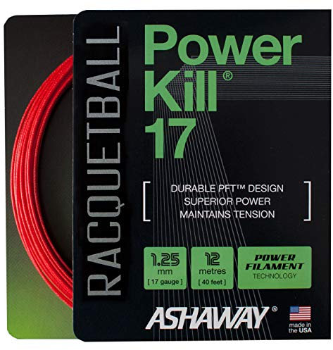 Ashaway PowerKill 17 Racquetball-Set, 1,25 mm