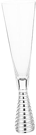 Alipis Vaso De Champán Decorativo De Vidrio Delicado Para Banquetes Copas Estables Para Vino y Cócteles Diseño Moderno Para Ocasiones Especiales y Celebraciones