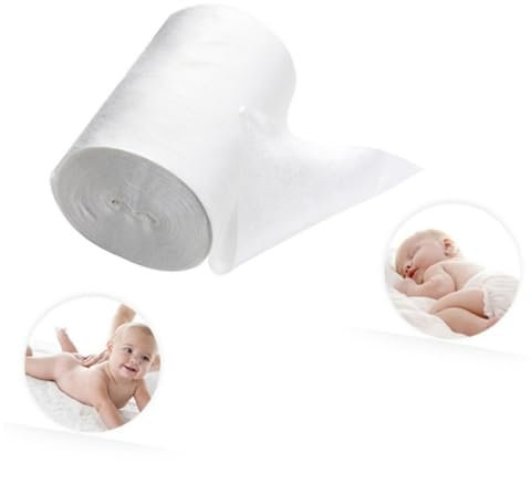 ibasenice 100 Pannolino Fodere Pannolini Per Bambini Pannolini Per Neonati Pannolini Riutilizzabili Pannolenci Monouso Bambino Bianca