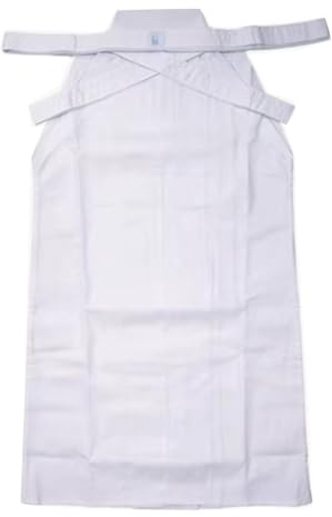 FANCYPUMPKIN Vestido de Kendo Hakama, Kimono de Kendo Traje de combate Swordcraft blanco (S)