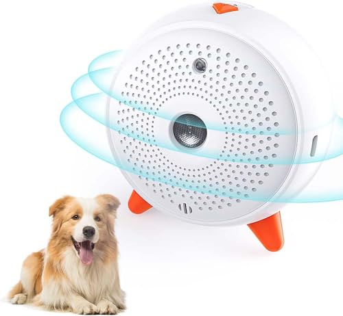 Anti Ladrido para Perros, Dispositivo Anti-Ladridos Detener Perro Ultrasónico Control de Pequeños Medianos Grandes Perros Collar Anti