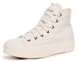 Converse Women's Chuck Taylor All Star Lift Sneakers, Vintage White/Egret/Days Ahead, 7.5 Medium US