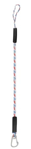 Kixolazr Corde de bateau | 1,94 à 1,5 m – Accessoires de canoë robustes – Corde flottante pour bateau | Pour lac, rivière, plage, mer, neige, luge, wakeboard, ski nautique, kayak, bateau, quai, pêche