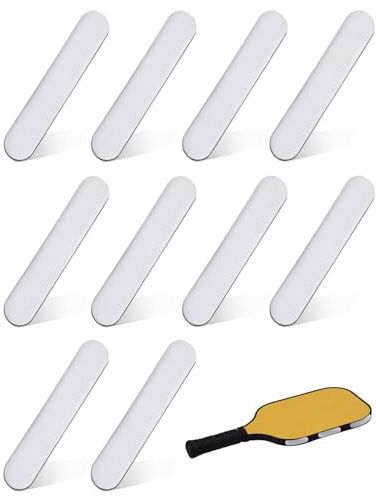 JEXOWIQ bandes de plomb autocollantes pour raquette de tennis augmenter le contrepoids protection des bords matériau plastique durable pour pickleball et golf