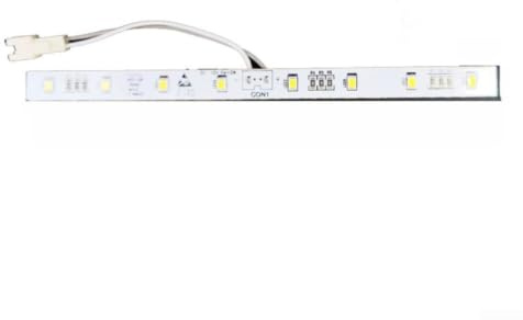 BlissfulAbode Bande lumineuse LED pour réfrigérateur Oma W27-106 - Ampoule 12 V - Blanc pur - 16 cm - Plastique durable