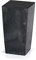 Pot de Fleurs Style Béton Anthracite 49 litres Bac à Fleur Cache Pot Jardinière Terrasse Jardin Salon Entrée Intérieur Extérieurr