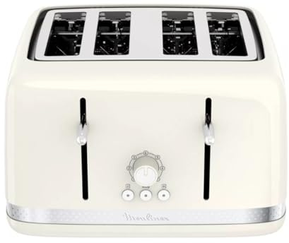 Grille pain Moulinex LT305A10 Soleil 4 fentes 1700 W Ivoire