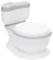Fillikid Kinder Mini Toilette Exklusiv | Toilettentrainer | Toilettensitz mit praktischen Fach für feuchtes Toilettenpapier | Kinder Töpfchen mit Spülgeräusch | Toilettentrainer für Kinder