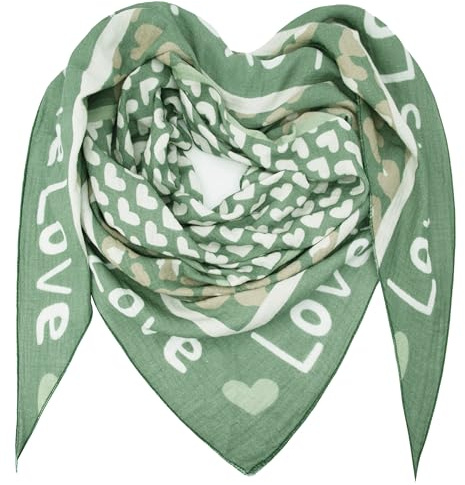 Gloop Foulard triangulaire XXL pour femme, écharpe fine et légère sans irritation cutanée, modèle fabriqué en Italie adapté à l'été et à l'automne