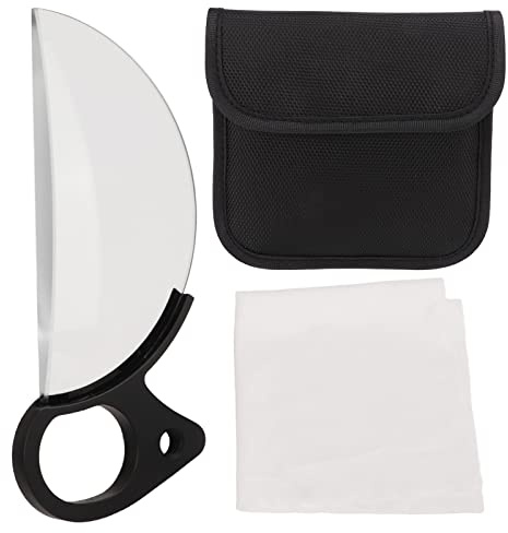 Agatige 80MM Handheld Half Moon Diopter Filter, Blur Special Effects Lens Filter for Photography Create Dreamy Bokeh Selective Focus Effects for All DSLR Mirrorless Cameras