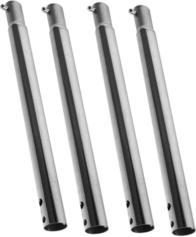 Yardwe 4 Pièces Stand de poêle de match Accessoire poêle à Acier inoxydable