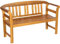 acamp Sitzbank, teakfarben, 2-Sitzer