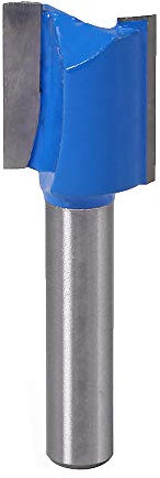 ExcInter 18mm Shank Straight Woodworking Router Bit Set Carpenter Milling Cutter Shanks Tungsten Carbide Single Double Flute Routers Bits Wood Milling Cutters