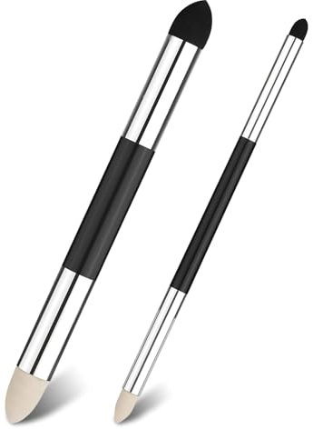 Disnace 2 Stück Mischschwammstifte, Skizze Stift, Schwamm Pinsel Doppelspitze, Reiben Pinsel Papierwischer, Stifte Sketch Wischer für Skizzen, Zeichnen, Korrektur, Waschbar