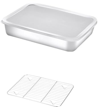 Stainless Steel Dumpling Storage Box Set with PE Sealed Non Stick Tray
