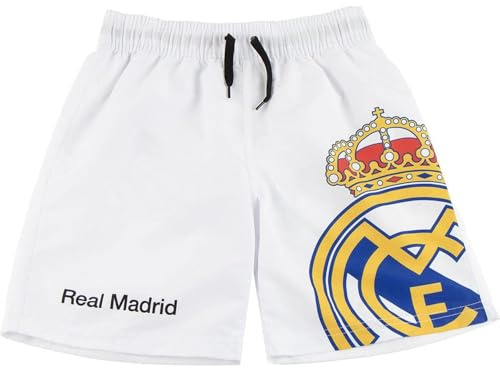 CERDÁ LIFE'S LITTLE MOMENTS Bermuda de Baño Real Madrid para Niños, Pantalón de Natación Oficial Y Secado Rápido | Bañador Infantil Bañador Niños