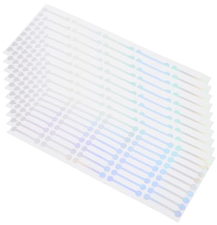 Artibetter 500 Pièces Autocollants De Scellage Auto-Adhésifs Étiquettes Inviolables Pour Bouteilles Cosmétiques Tubes Et Boîtes De Couleur