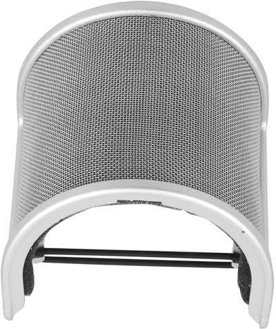 MUELODSIC Filtro para Micrófono Antiviento Pantalla Protectora Multifuncional para Grabación Clara Reducción de Ruido y Protección contra Salpicaduras Compatible con Micrófonos de