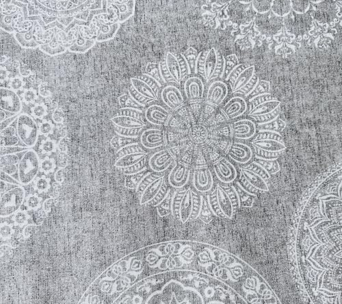 Tela Loneta por Metro – 280 cm de Ancho – Varias medidas (0,5m/1m/3m) y diseños – Ideal para Tapicería, Cojines, Manualidades y Decoración (Tatoon, 300cm x 280cm)