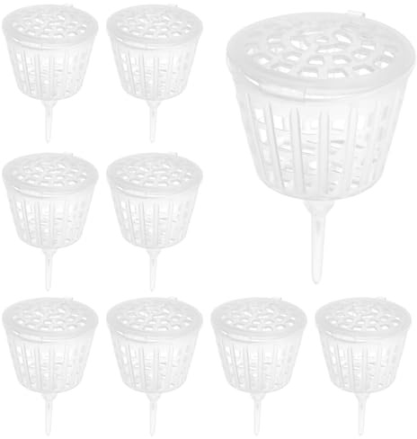 Healifty Cestelli per Fertilizzanti in Acciaio Inox Coperchio, Contenitori Riutilizzabili per Bonsai e Piante da Giardino, Set da 30 Pezzi per Fertilizzazione Facile nel Terriccio