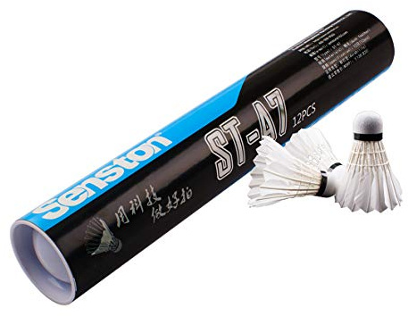 Senston A7 Shuttlecocks 12PCS Duck Feathers Badminton Ball Durability Badminton Shuttlecocks Training Badminton